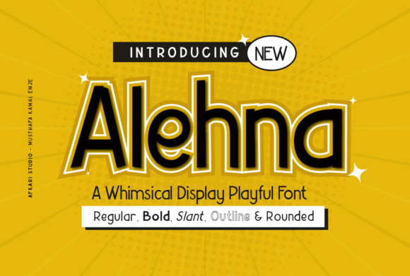 Alehna: A Versatile Display Font for Small Business Branding