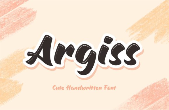 Argiss: A Modern Display Font That Elevates Editorial Design