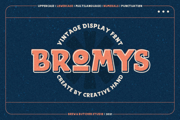 Bromys: How a Vintage Display Font Elevated Our Campaign's Visual Impact