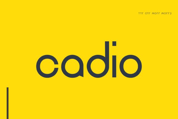 Cadio: A Display Font That Elevates Brand Identity
