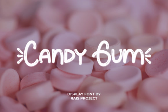 Candy Gum: A Designer’s Take on This Playful Display Font