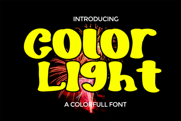 Color Light: A Fresh Display Font for Modern Marketers and Designers