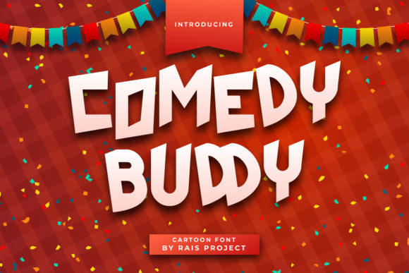 Comedy Buddy: A Playful Display Font That Elevates Brand Personality