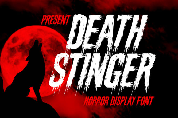 Death Stinger: Crafting Mood with a Horror Fantasy Display Font