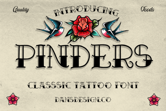 Designing Darkness: How Pinders Font Sets the Tone for Moody Editorial Layouts