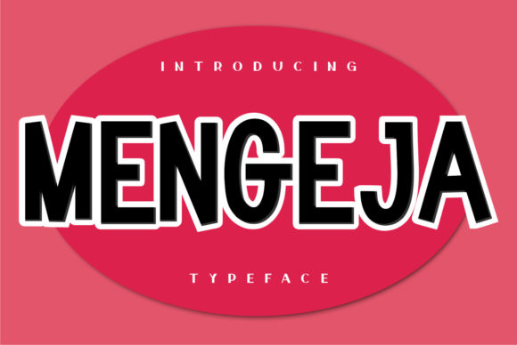 Enhance Your Craft with Mengeja: A Trendy Display Font for Creative Makers