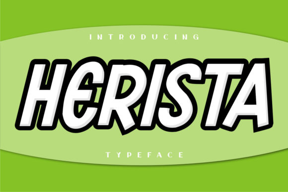 Herista: A Stylish Display Font for Modern Editorial Design