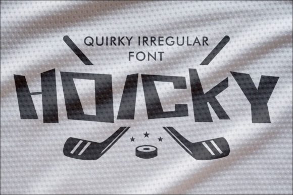 Hoicky: A Bold Display Font for Dynamic Brand Identities