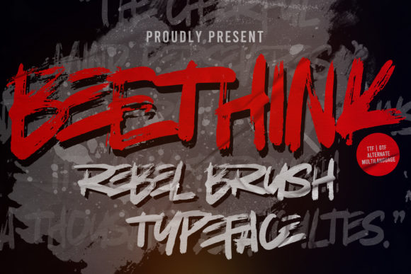 How a Display Font Like BeeThink Can Transform Your Brand's Look