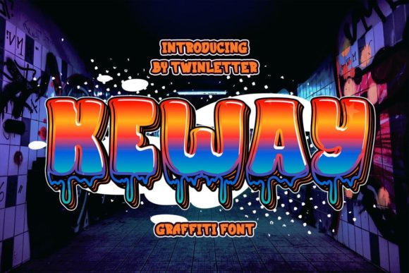Keway: A Bold Display Font for High-Impact Campaign Graphics