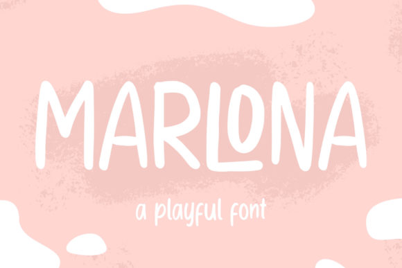 Marlona: A Paint-Brushed Display Font for Editorial Elegance