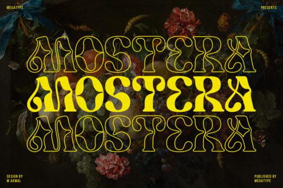 Mostera: A Whimsical Display Font That Elevates Small Business Branding