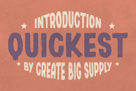 Quickest: A Bold Display Font That Elevates Your Brand