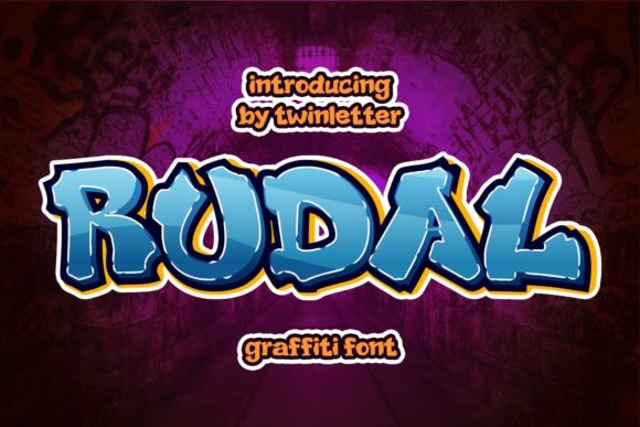 Rudal: A Playful Display Font That Elevates Your Brand
