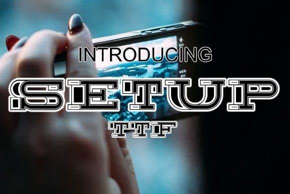 Setup: The Display Font That Elevates Your Campaign Visuals