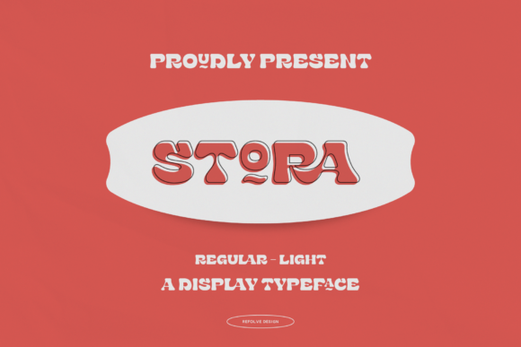 Stora: A Display Typeface That Elevates Small Business Branding